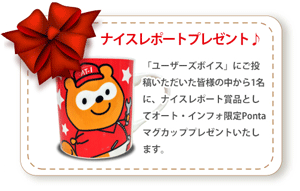 ナイスレポートプレゼント